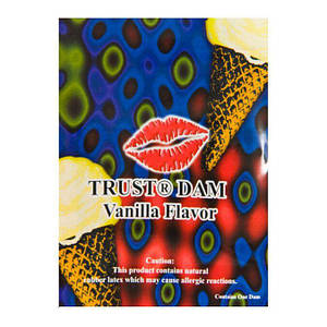 Латексна серветка Latex Dental Dams Vanilla 1 шт.