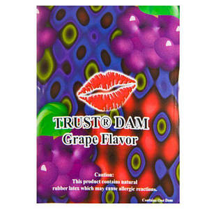 Латексна серветка Latex Dental Dams Grape 1 шт.