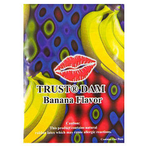 Латексна серветка Latex Dental Dams Banana 1 шт.