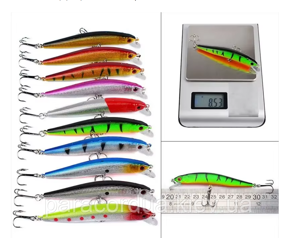 Набір Воблерів (10 штук)