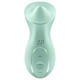 Вібратор для клітора з перлинною стимуляцією Satisfyer Exciterrr Mint, 2 незалежні мотори - SX1217, фото 3