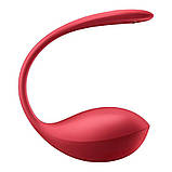 Смарт-віброяйце Satisfyer Shiny Petal Connect App, керування зі смартфона, пульт ДК - SX1220, фото 2