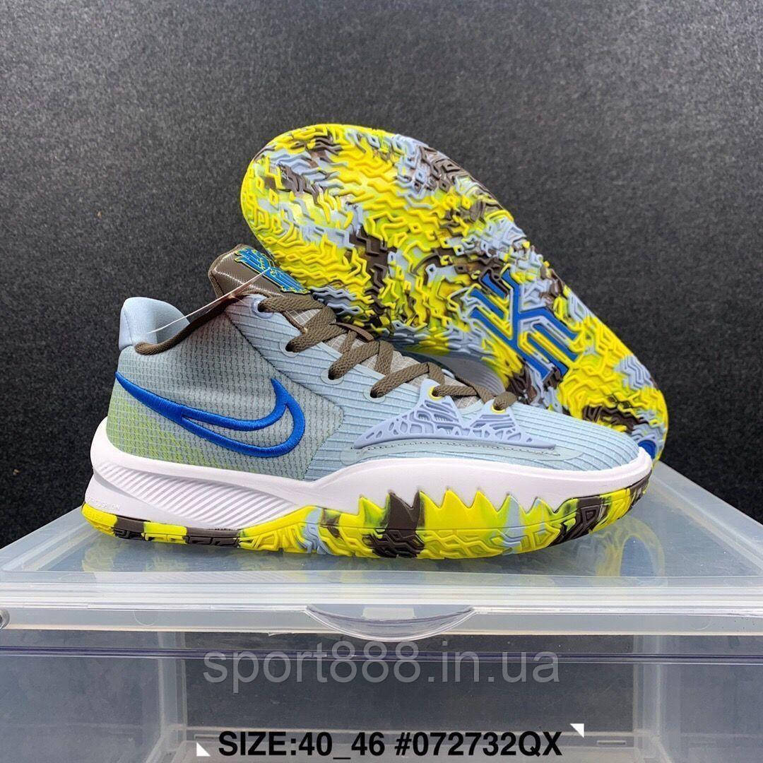 Eur36-46  кросівки баскетбольні Nike Kyrie Low 4 'Light Armory Blue'