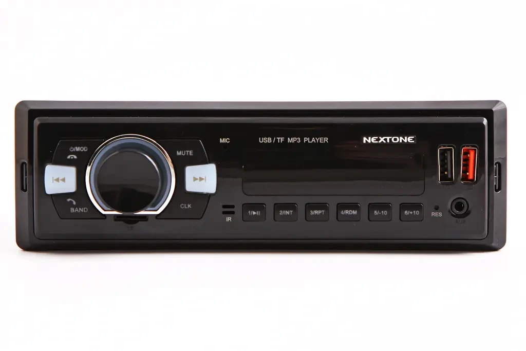 Автомагнітола Nextone ND-04 RGB BT/USB+USB Charge/MicroSD/ISO/дод. розєм /ПДУ/Car Live (без рад.), фото 1