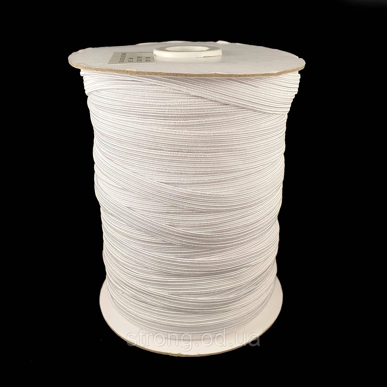 Гумка білизняна 12 мм Біла (100 м) Покращена якість!!