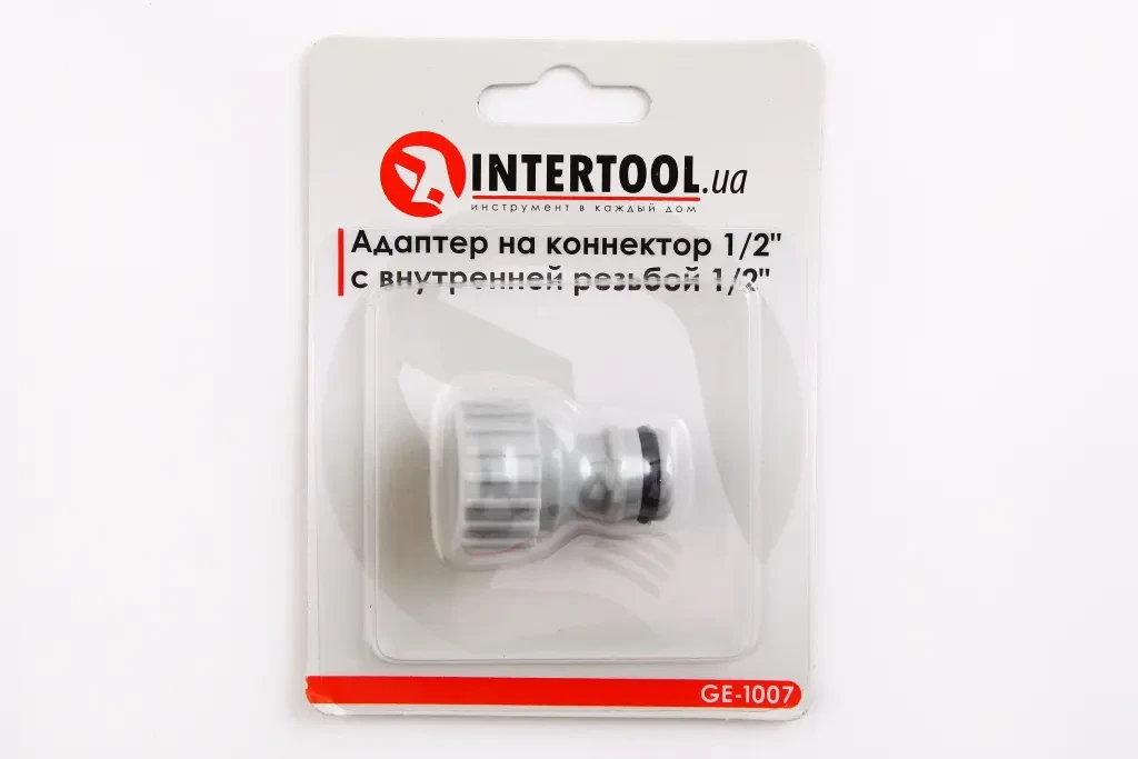 Адаптер для конектора 1/2 із внутрішнім різьбленням 1/2 Intertool, фото 1