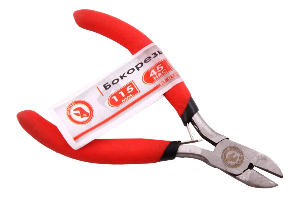 Бокорізи 115мм Intertool пластик. рукоятка (кусачки), фото 1