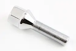 Болт колеса 2112 на титани хром. Walline ключ на 19 (довгий)