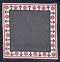 Бандана в морському стилі