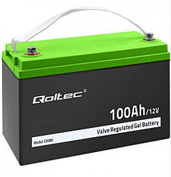 Акумулятор гелевий Qoltec GEL 100Ah 12V (AH 100-12)