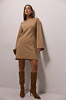 В'язана бежева сукня коротка Україна