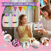 Дитячий набір косметики для макіяжу для дівчинки, MakeUP Cosmetic Box XXL, фото 3