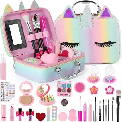 Дитячий набір косметики для макіяжу для дівчинки, MakeUP Cosmetic Box XXL, фото 1