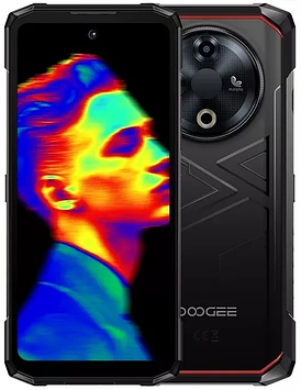 Смартфон DOOGEE Fire 6 Black 6/256Гб Тепловізор 10400мАч IP68/IP69K/MIL-STD-810H