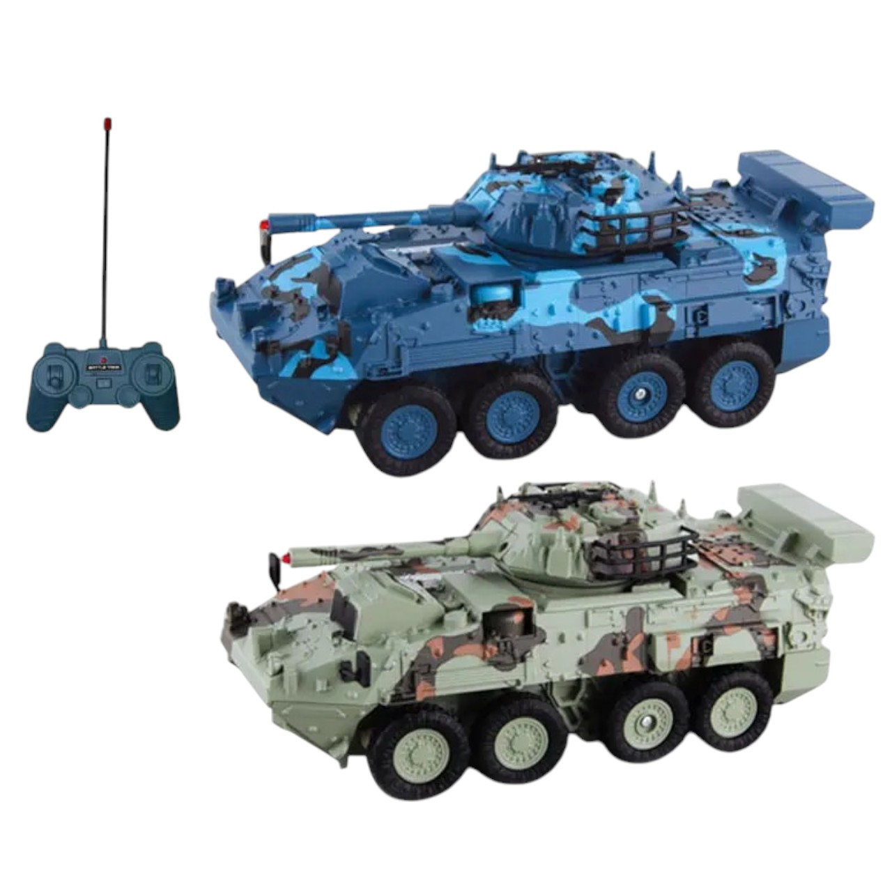 Танковий бій на радіокеруванні (2 танки в наборі, зі звуковими та світловими ефектами) 333 ZJ 11, фото 1