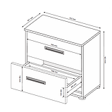 Спальня набір 3 дв без дзеркал Белла/Bella (Міро Марк/MiroMark), фото 6