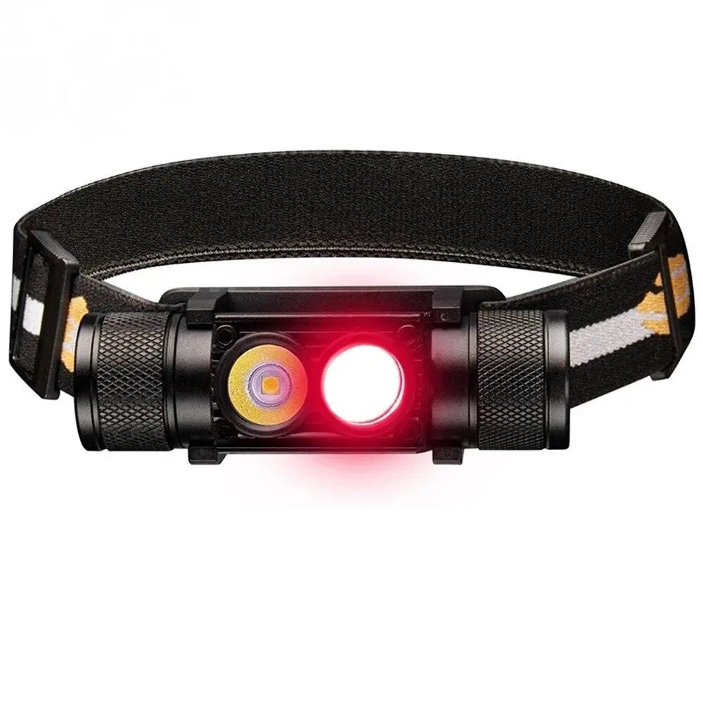 Налобний ліхтар із червоним світлом Boruit H02B red (без акумулятора)