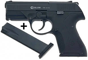 Стартовий пістолет Blow TR 14 02 Black + магазин