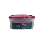 Набір харчових контейнерів пластикових з кришкою Modular на 0,9л, 1,6л та 2,8л, фото 6