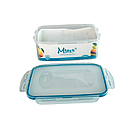 Контейнер пластиковий харчовий з кришкою Mlock 2,5л, фото 6