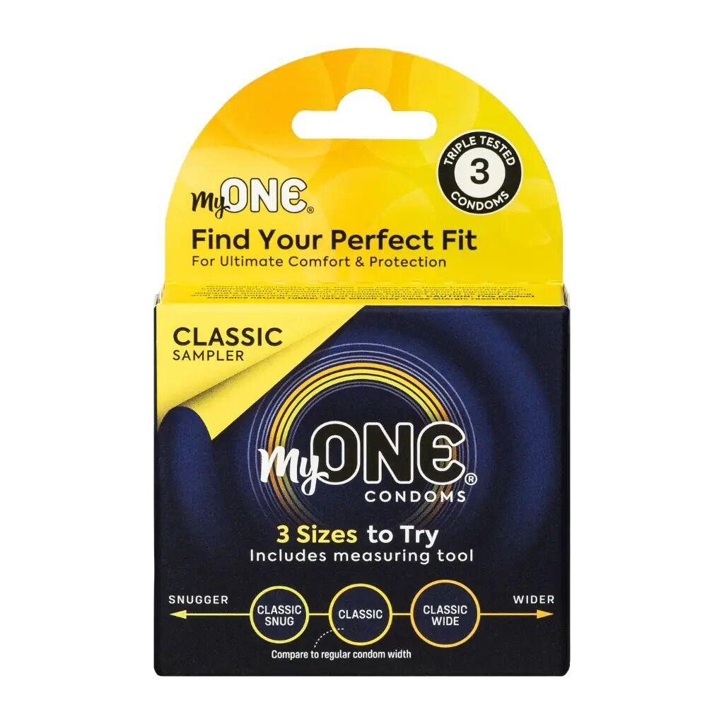 Презервативи MyONE Classic Sampler 3 шт., картонна коробка