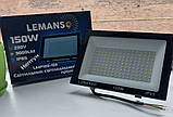 Прожектор світлодіодний Нептун LMP103-150 LEMANSO 150W 6500K IP65 9000Lm вуличний світильник LED освітлення, фото 3