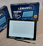 Прожектор світлодіодний Нептун LMP103-150 LEMANSO 150W 6500K IP65 9000Lm вуличний світильник LED освітлення, фото 9