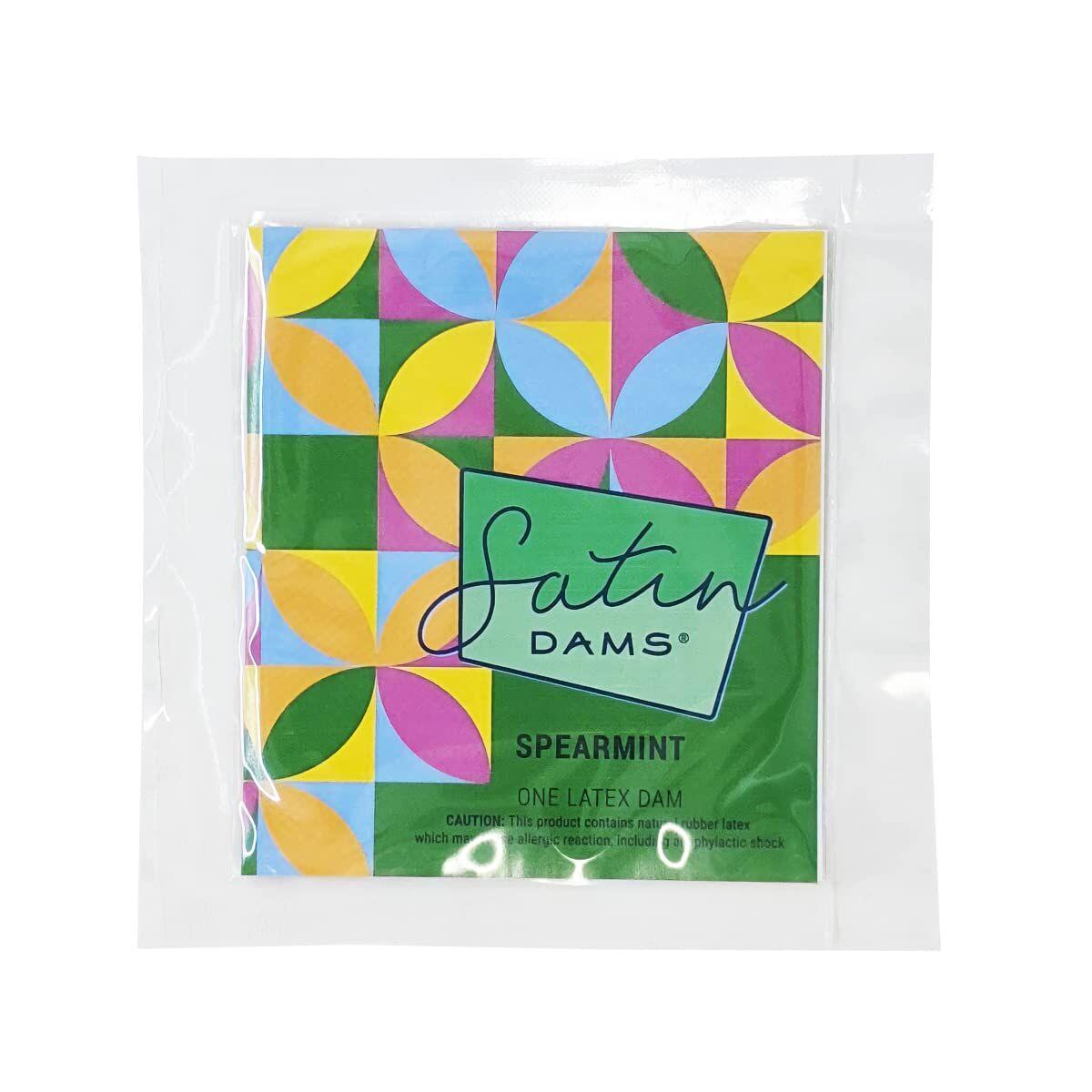 Латексна серветка Satin Dams Spearmint 1 шт.