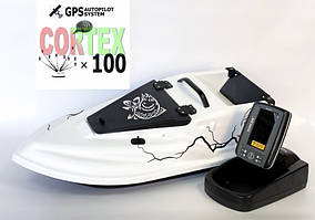 GPS (MaxiCortex) Ехолот Toslon TF520 Кораблик для риболовлі Фурія Шторм Білий