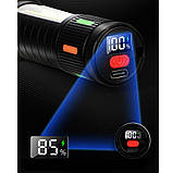 Ліхтарик Night Vision fluorescence 623-TG+COB, Li-Ion акум., ЗП Type-C, індикація заряда, zoom, фото 2