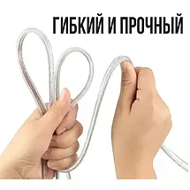 Світлодіодна гірлянда шланг Дюралайт 100 м вулична, з перемикачем р, мультиколор, білий, теплий білий, фото 3