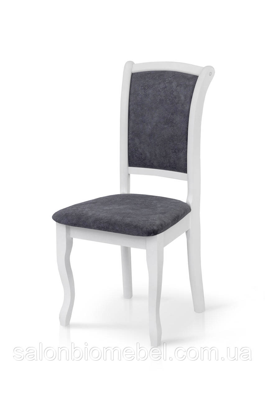 Стілець обідній дерев'яний Лорд (білий), фото 1