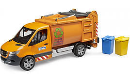 Іграшка Bruder сміттєвоз Mercedes Sprinter (02682)