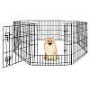 Клітина манери для собак та інших Springos PA1007 160 х 76 см складний металевий вольєр, фото 8