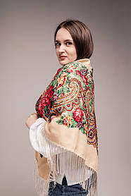 Народна українська хустка  (1,2м.*1,2м.)