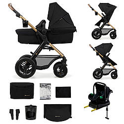 Универсальная коляска 3 в 1 Kinderkraft Moov 2 Air Pure Black (KSMOOV02BLK0000)