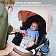 Універсальна коляска 3 в 1 Kinderkraft Moov 2 Air Sand Beige (KSMOOV02BEG0000), фото 11
