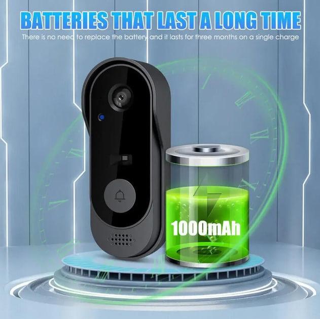 Розумний дверний дзвінок Video Doorbell AND M9 із функцією нічного бачення