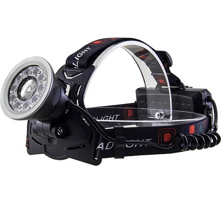 Ліхтар налобний CT021 10+1 ULTRA LED, 3x18650, power bank, ЗУ Type-C, фото 1