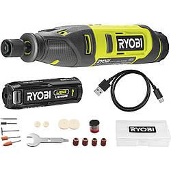 Шліфмашина акумуляторна гравірувальна Ryobi RRT4-120GA15