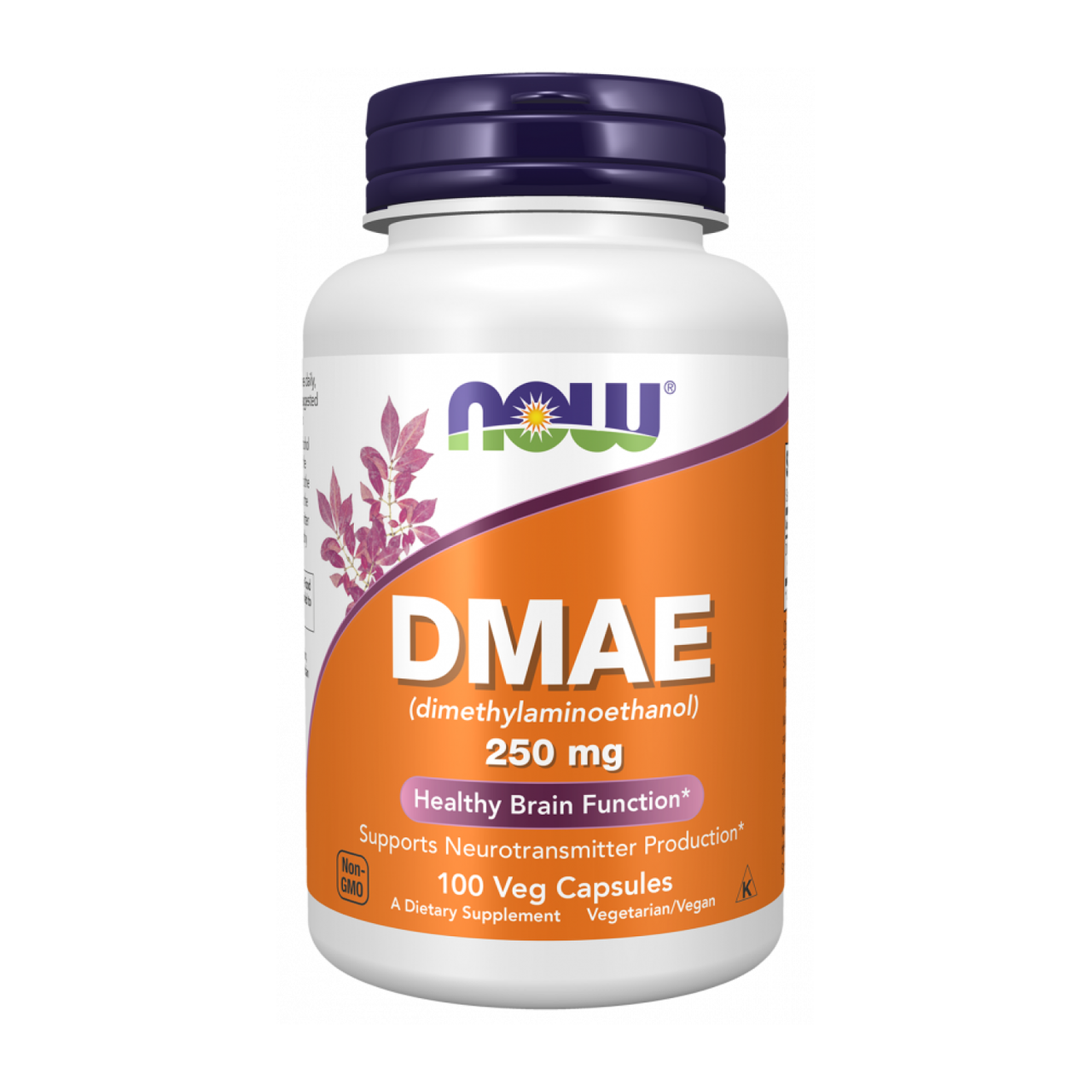 DMAE Now Foods ДМАЕ Диметиламіноетанол 250 мг 100 капсул
