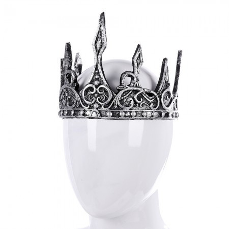 Корона Короля Антична ABC (срібляста)