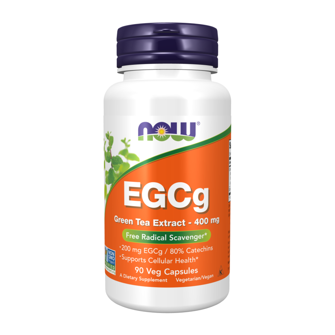 Екстракт зеленого чаю 400 мг Now Foods Green Tea Extract 400мг нау фудс 90 капсул