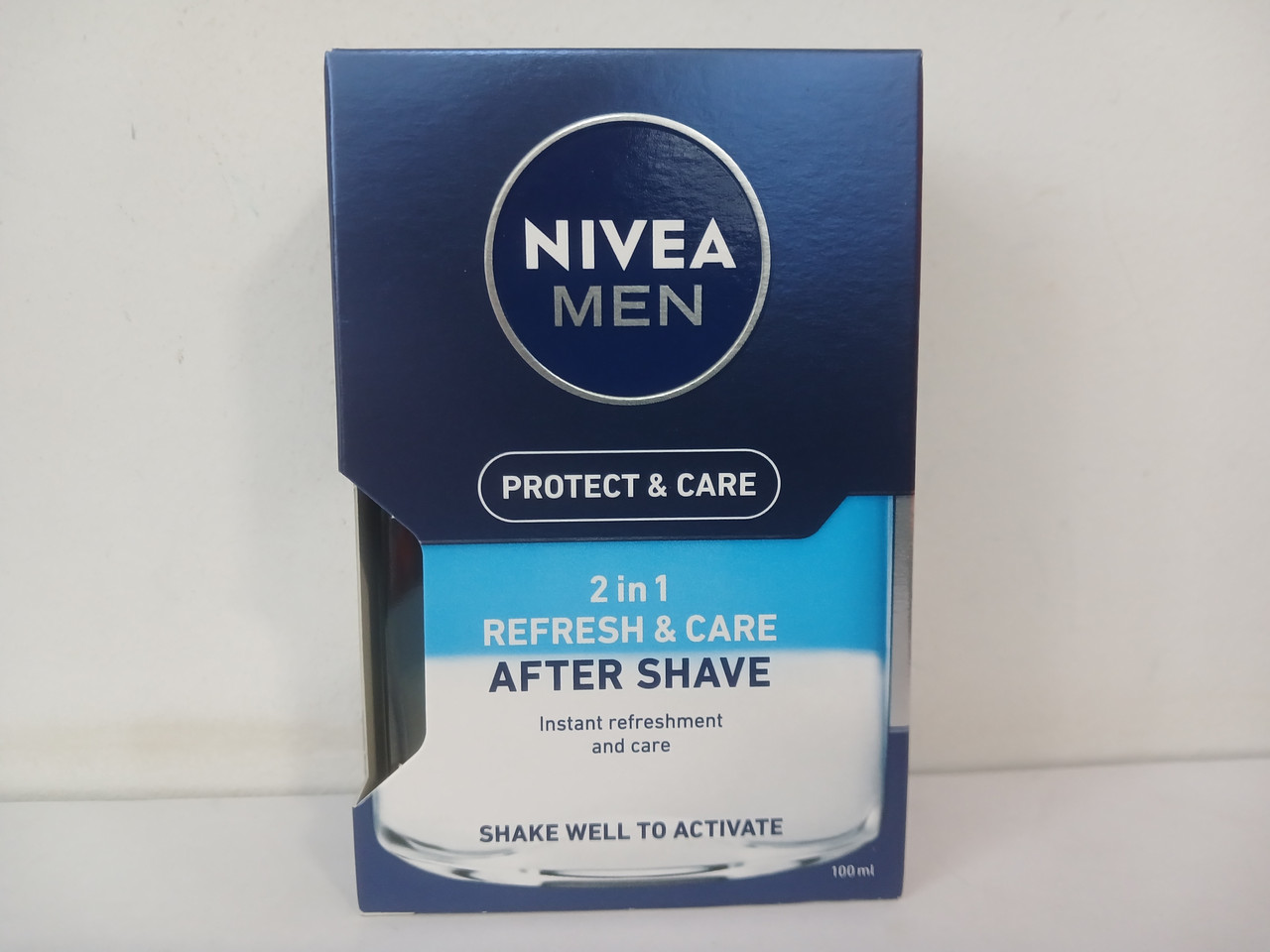 Nivea лосьон п/гол. 2in1 Refresh&Care (сине-Блакитна уп.) 100мл.