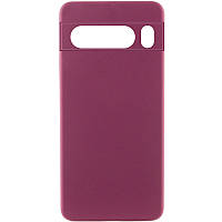 Чохол Silicone Cover Lakshmi Full Camera (AAA) для Google Pixel 9 Pro XL Бордовий / Plum