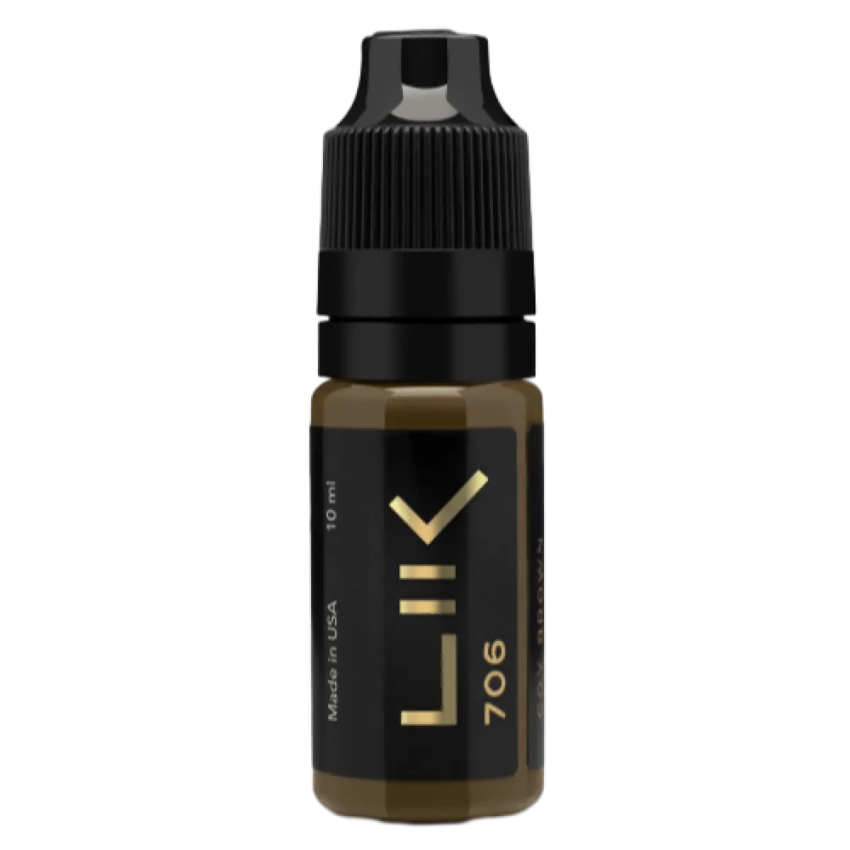 Пігменти для татуажу LIK 706 Coy Brown, 10 мл