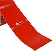 Скотч для ремонту тенту HF 80мм * 5м, стрічка для тентів, брезенту, наметів і прорезинених тканин, червоний, фото 5