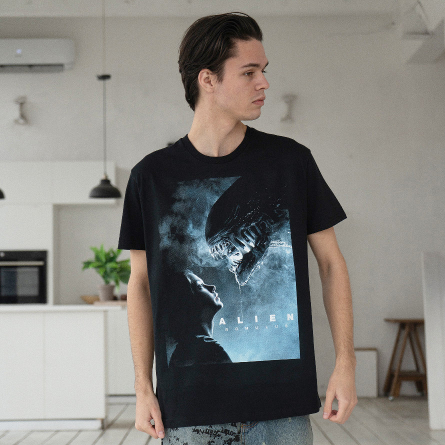 Футболка унісекс Alien (Romulus) XS чорний, фото 1