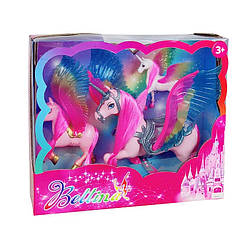 Конячка пегас єдиноріг набір 3 шт. (Розміри 23 см, 12 см, 10 см)