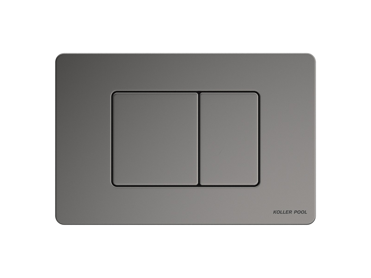 CUBE M панель змиву polished aluminum